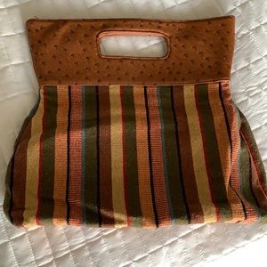 Charming Charlie tribal clutch